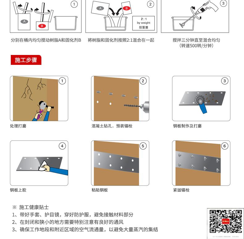 包钢芦淞粘钢加固施工过程